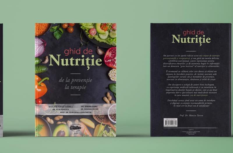 S-a lansat cartea „Ghid de nutriție – de la prevenție la terapie”